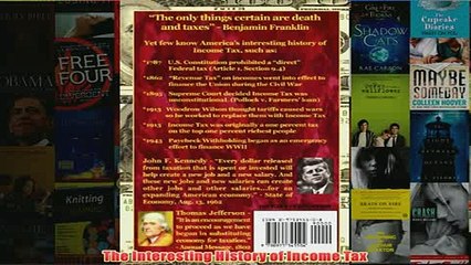Download PDF  The Interesting History of Income Tax FULL FREE