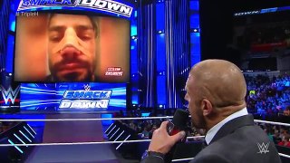 Triple H promises to bring Roman Reigns to tears at WrestleMania: SmackDown, February 25, 2016
