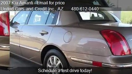 2007 Kia Amanti Base 4dr Sedan