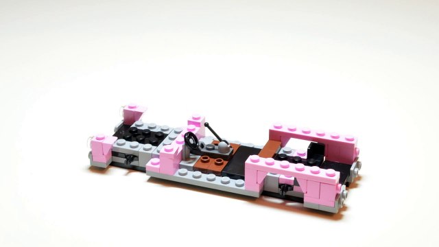 Lego Simpsons Homer Car Animated Stop Motion Build.