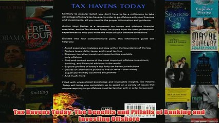 Download PDF  Tax Havens Today The Benefits and Pitfalls of Banking and Investing Offshore FULL FREE