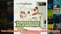 Download PDF  Tools  Techniques of Financial Planning Tools and Techniques of Financial Planning FULL FREE