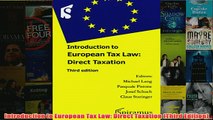 Download PDF  Introduction to European Tax Law Direct Taxation Third Edition FULL FREE