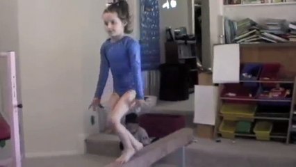 5 year old gymnast