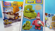 SpongeBob Sponge Out of Water Toy Review of the Mega Bloks Burgermobile Showdown Food Truck