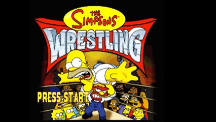 The Simpsons Wrestling PlayStation Game Review