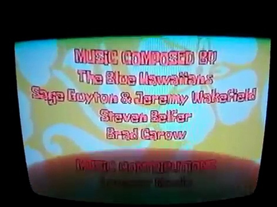 SpongeBob SquarePants Sponge Buddies End Credits Dailymotion Video