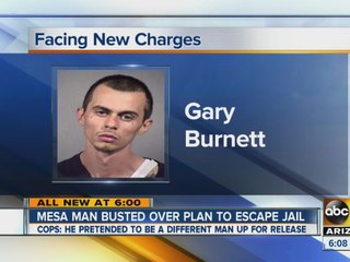 Mesa man busted over plan to escape jail
