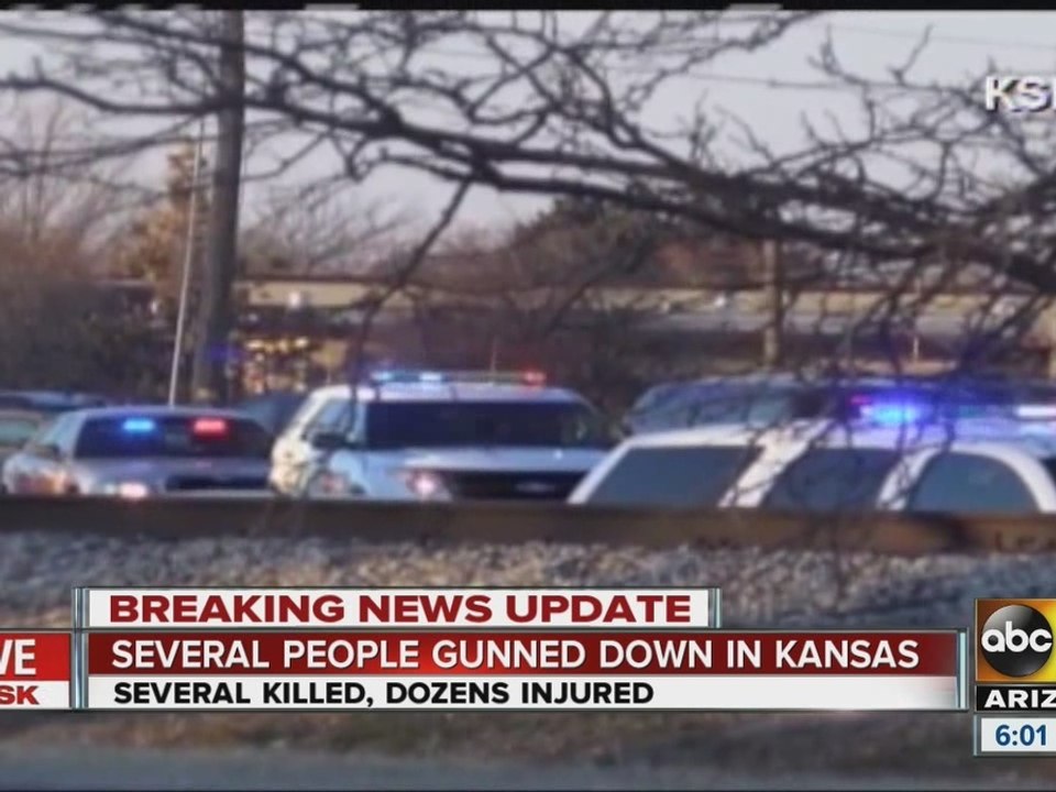 Several people gunned down in Kansas