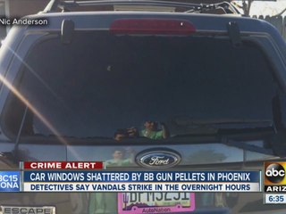 Camarillo deputies investigating 13 car windows broken open by BB gun