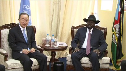 La paix au centre de la visite de Ban Ki-moon au Soudan du Sud