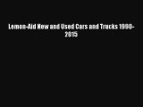 PDF Lemon-Aid New and Used Cars and Trucks 1990-2015 [Download] Full Ebook