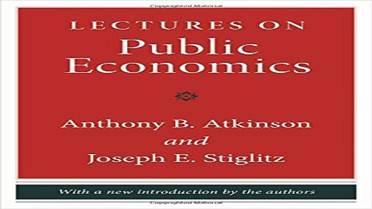 Download Lectures on Public Economics