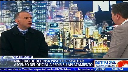 "El complot en mi contra está a la vista, está claro": General (r) de la policía de Colombia Luis Eduardo Martínez