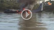 Video nahas pesawat TUDM terhempas di Kuala Selangor