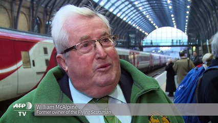 Legendary steam train 'Flying Scotsman' returns in UK