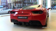 Ferrari 488 Gtb Sound Start Up And Revs Video Dailymotion
