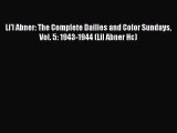 PDF Li'l Abner: The Complete Dailies and Color Sundays Vol. 5: 1943-1944 (Lil Abner Hc) Free