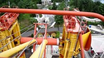 Catapult Front Row Seat on-ride HD POV Six Flags New England