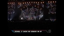 SP: Show dos Rolling Stones leva mais de 60 mil pessoas ao estádio do Morumbi