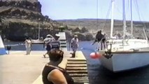 Docking Boat Fail Goes Very Wrong