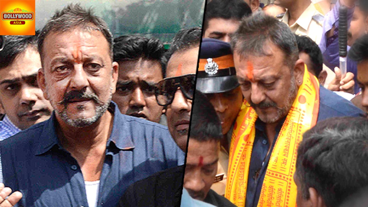 Sanjay Dutt VISITS Siddhivinayak Temple After RELEASE | Bollywood Asia
