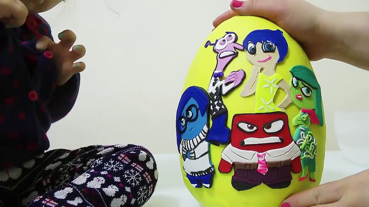 Ters Yüz Filmi Tiksinti Üzüntü Gomu Dev Sürpriz Yumurta Oyun Hamuru