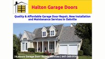 Garage Door Repair and New Installation Services - Halton Garage Doors