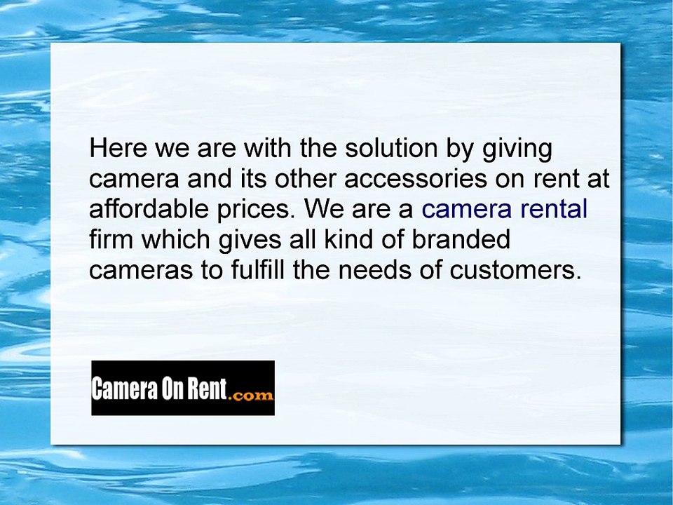 Camera_on_Rent