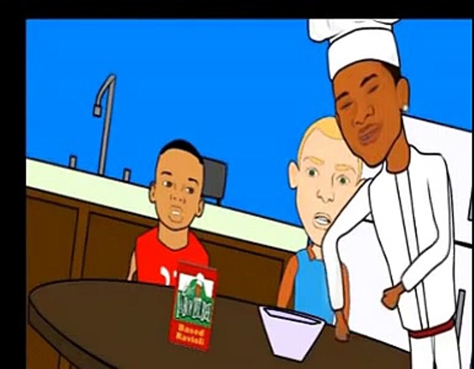 LIL B chef yo boy LIL B (CARTOON)