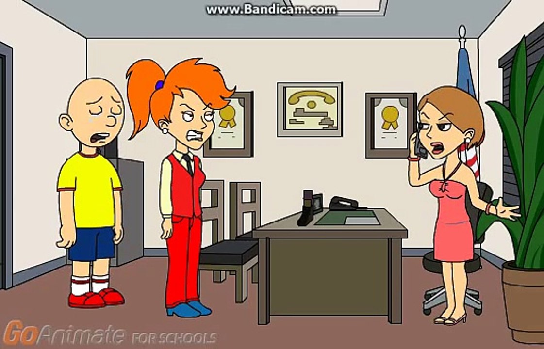 Caillou Gets Suspended & Assaulted