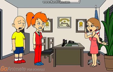 Caillou Gets Suspended & Assaulted