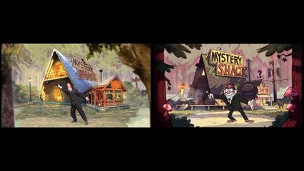 Gravity Falls OP Parodia (Live action)