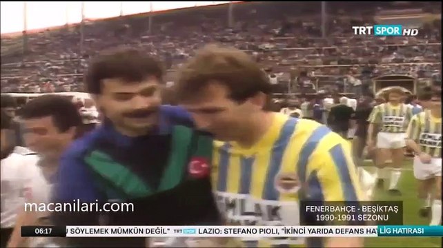 11.05.1991 - 1990-1991 Turkish 1st League Matchday 29 Fenerbahçe 0-2 Beşiktaş