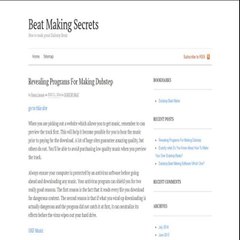 Beat Making Secrets – Killer Conversions Little Competition