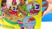 Unboxing Play Doh Candy Cyclone Playset Sweet Shoppe Make Gumballs Candies Lollipops Gumball Machine