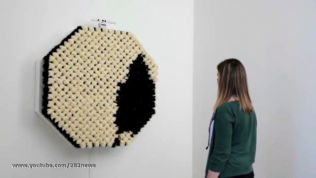 прикол Шерстяное зеркало Interactive Fur Mirror PomPom юмор и развлечения