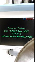 The Simpsons Treehouse Of Horror VII Ending Credits (1996).