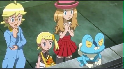 Pokemon XY: [Gym Battle] Ash vs Korrina! Mega Lucario vs Pikachu!