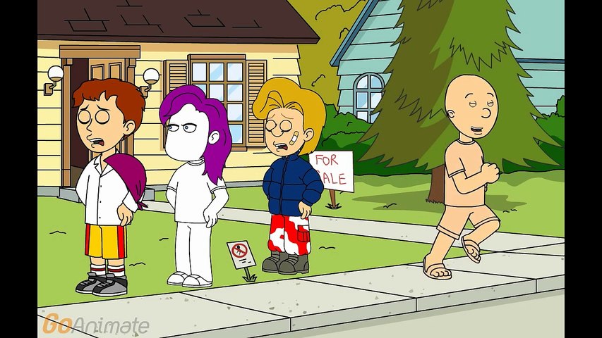 Dailymotion Nude Animated Cartoons - Caillou runs away naked and gets grounded - VidÃ©o Dailymotion