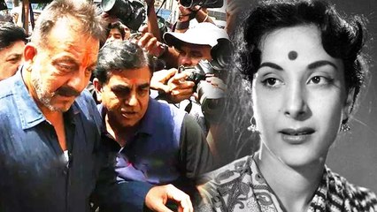 Sanjay Dutt Offers Prayers At Mother Nargis' GRAVE