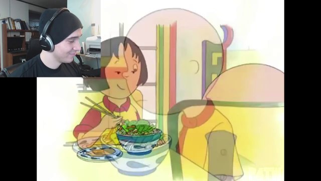 CAILLOU GETS OWNED! - Reacting to [YTP] Caillous irrelevant chopstick adventure