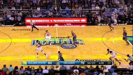 Aaron Gordon Takes Off From Just Inside the Foul Line!