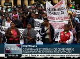 Guatemala: marchan en Cobán por el Día de la Dignidad de las víctimas