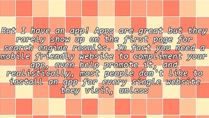 Why You Absolutely Need A Mobile Friendly Website Right Now