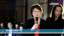 Aubry : «Si François Hollande est prêt à venir à la primaire, c'est formidable !»