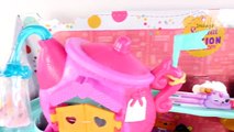 Num Noms Go Go Cafe Playset Track and Donut Wheel Unboxing with Special Editions   Blind Bag