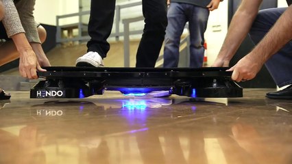 Dick and Dom ride a REAL hoverboard CBBC Absolute Genius