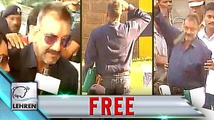 Sanjay Dutt FREE : Pictures OUT | 1993 Bomb Blast