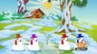 Five Tubby Snowmen - Nursery Rhyme (HD)
